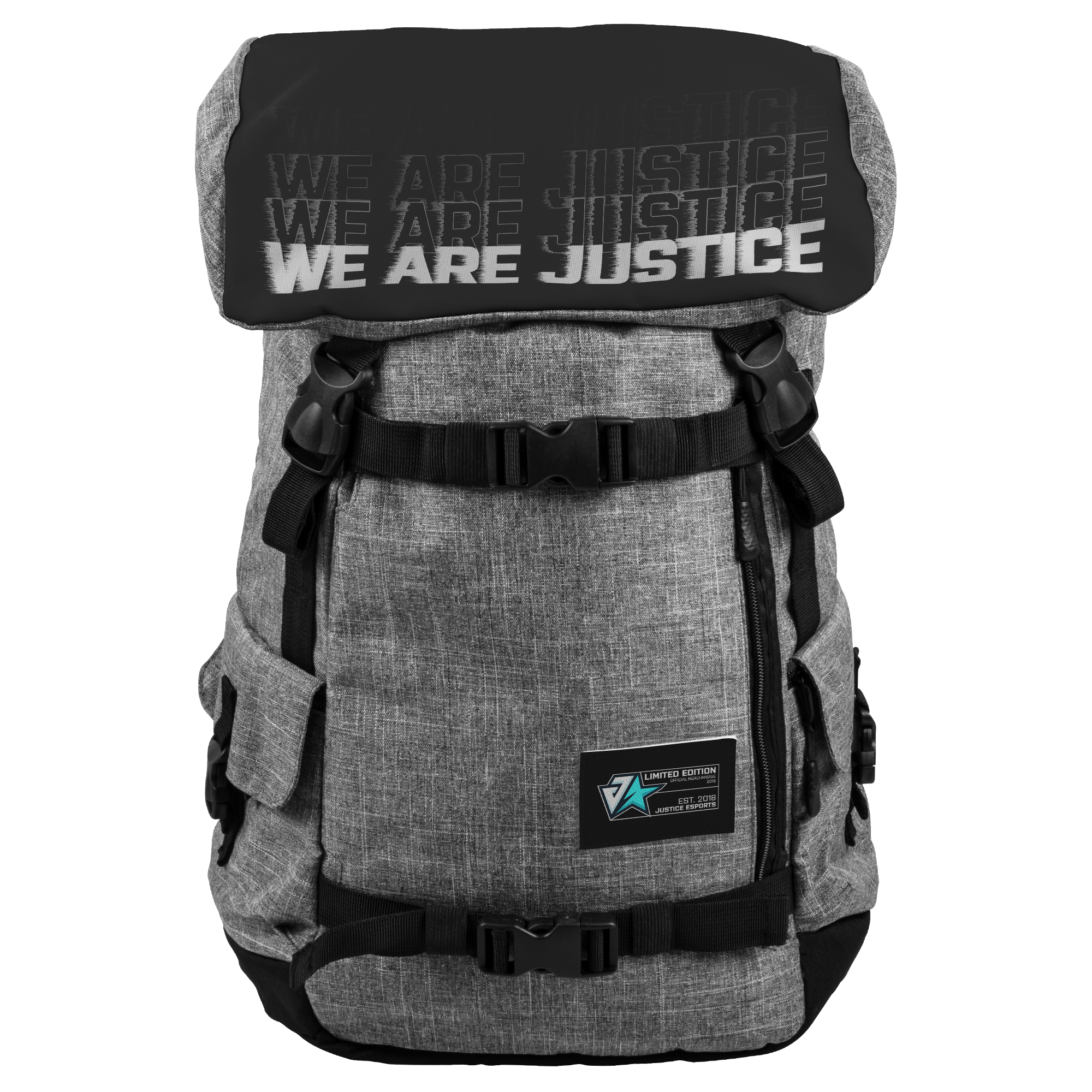 Justice clearance black backpack