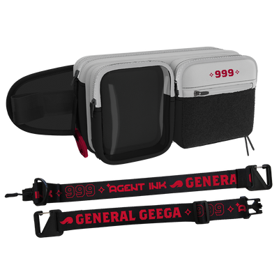 Geega Agent Ink Sling Bag and Strap