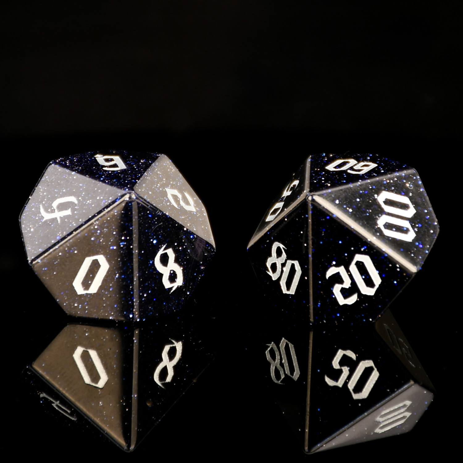 Miilkywayz Cosmic Dice Set and Deskmat Bundle