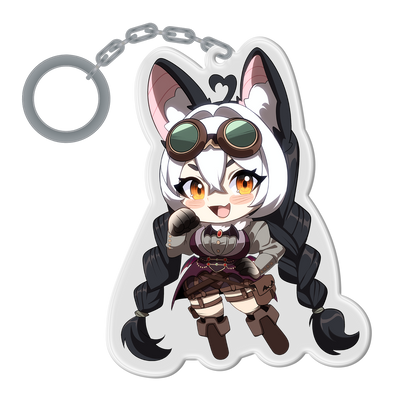 Sonar Skree Acrylic Keychain
