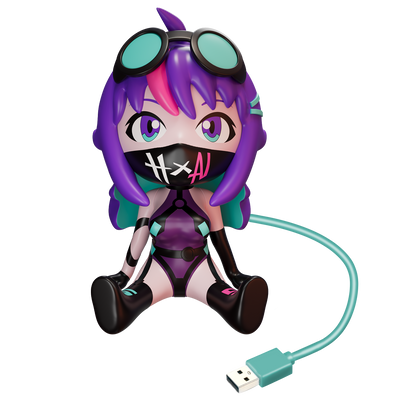 Projekt Melody USB Flash Drive Figure