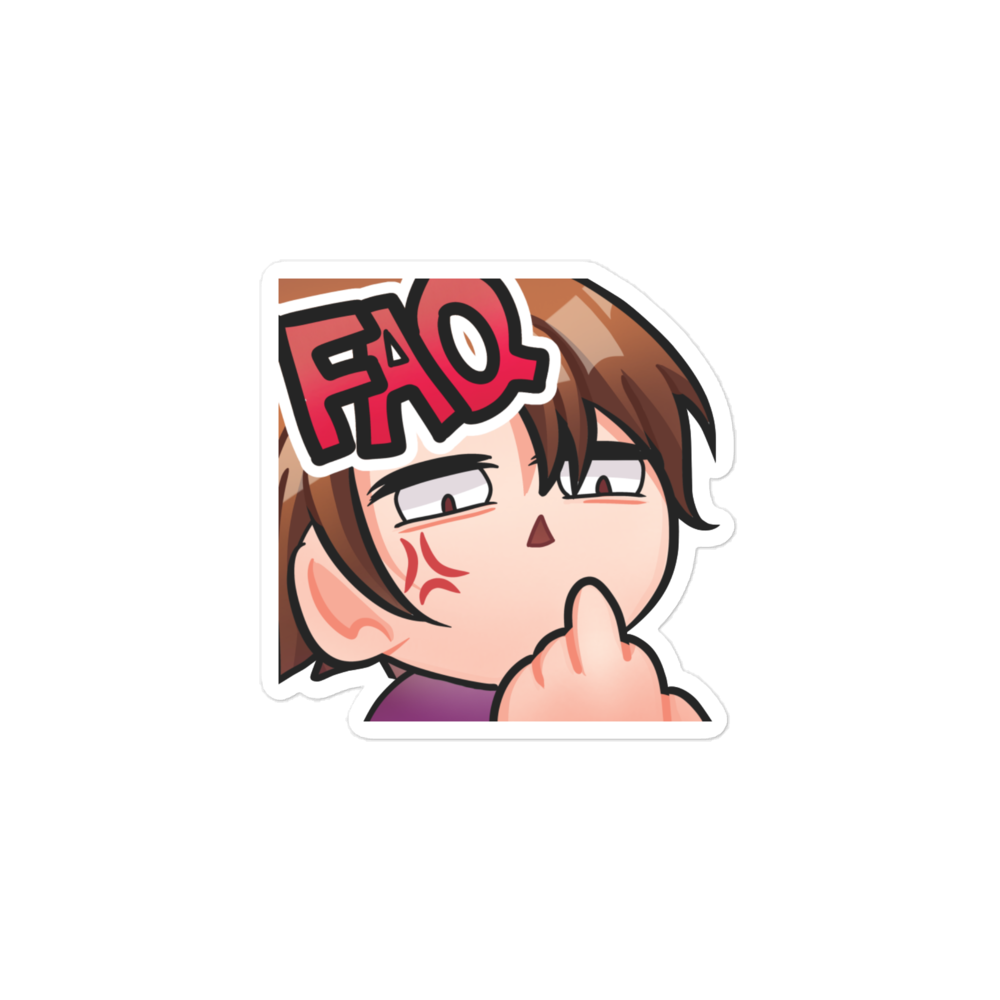 FAQ Bubble-free sticker